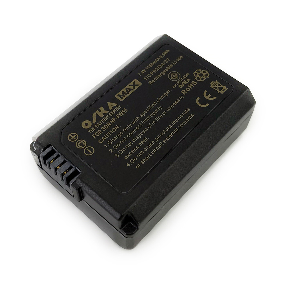 Sony NP-FW50 MAX + Charger Sony NP-FW50 MAX + Charger