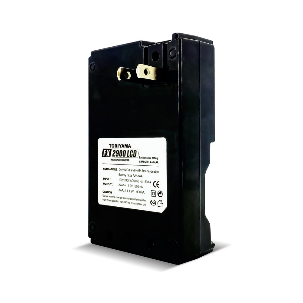 ชุดแท่นชาร์จ Toriyama FX2900 +ถ่าน AA 1200mAh ชุดแท่นชาร์จ Toriyama FX2900 +ถ่าน AA 1200mAh